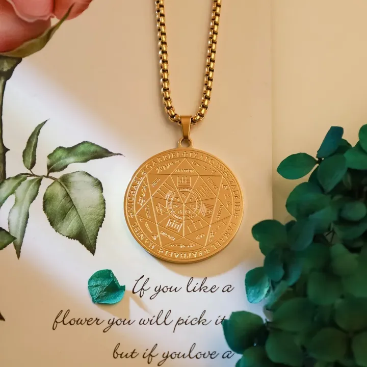 Seal%20of%20The%207%20Archangels%20Pendant%20Necklaces%20for%20Men%20Seal%20of%20Solomon%20Spiritual%20Talisman%20Protection%20Amulet%20Stainless%20Steel%20Jewelry%20-%20Image%204