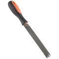 6 Inch Pruning Saw File T12 Bearing Steel Fine-Tooth Rasp File Carpentry Woodworking Hand Tool with TPR Handle. 