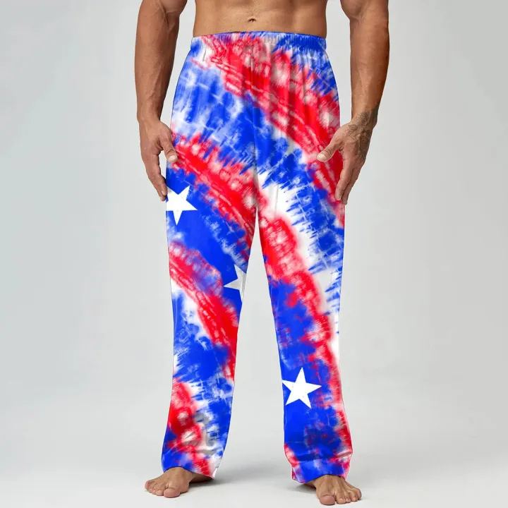 L%20Fluff%20Yeah%20Slide%20Chinos%20Men%206%20Foam%20Men%20Spring%20Summer%20Independence%20Day%20Print%20Pajama%20Pants%20Long%20Pants%20Casual%20Pants%20-%20Image%202
