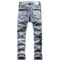 Jean Homme Jeans Men Pants Pantalones Hombre Slim Denim Trousers Biker High Quality Male Straight Casual Designer Ripped.