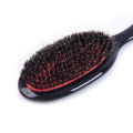 Natural Boar Bristle Oval Anti-static Paddle Comb Scalp Massage Comb Hair Brush.