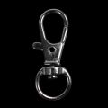 20Pcs Metal Clasp Swivel Trigger Clips Snap Hooks Key Ring Bags DIY Craft Silver.