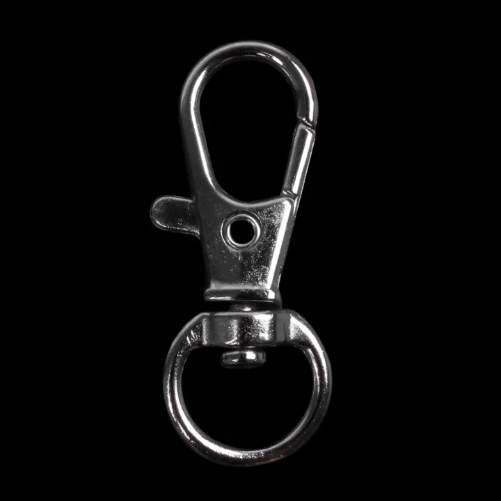 20Pcs%20Metal%20Clasp%20Swivel%20Trigger%20Clips%20Snap%20Hooks%20Key%20Ring%20Bags%20DIY%20Craft%20Silver%20-%20Image%203