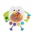 Baby early education toys that can chew on gum and soothe brain. Puzzle baby's hand to beat the drum. Newborn's ringing 0-1. 
