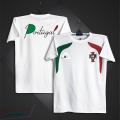 Portugal Training Short Sleeve Football Jersey For Men - Half Sleeve training t shirt - Portugal Jersey. 