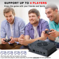 Video Game Console X MAX Plus S905X4 Android 11 Emuelec4.6 Dual System For SS/PSP/PS1/DC 97000+ Games 80+ Emulators Retro Games. 