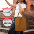 SamiaCrafts Multi Color High Quality Cotton Canvas Tote Bag with Premium Quality Zipper for Everyday Daily Use. 