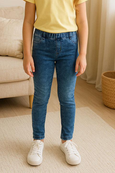 Teen%20Girls%20High%20Waist%20Slim%20Fit%20Stretchy%20Denim%20Jegging%20Pants%20Trousers%20From%20Levin%20-%20Image%205