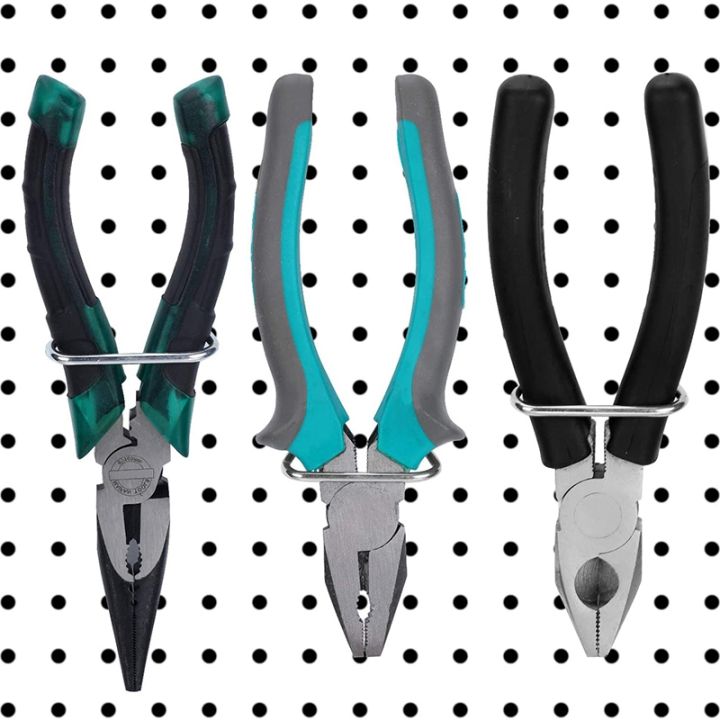 30Pcs%20Pegd%20Plier%20Holders,%20Stainless%20Steel%20Double%20Loop%20Pegd%20Hooks%20Accessories%20Shelving%20Display%20Hooks%20for%20Store%20-%20Image%206