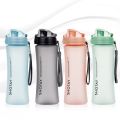 660ml BPA-Free Frosted SHOTAY Water Bottle – Leak-Proof Flip Cap & Sipper | Reusable & Unbreakable Bottle for Office, Gym, School & Outdoor Use (Blue, Green, Pink, Ash).