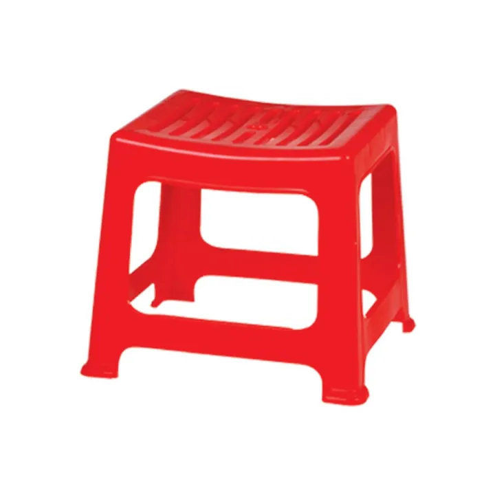 RFL Timber Stool Short Red 95221 | Daraz.com.bd