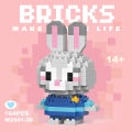 Judy Hopps brick toy.Decoration Item. Cute gift (010).