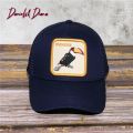 2022 Summer Breathable Mesh Baseball Cap Women Men Snapback Trucker Hat Tiger Cat Embroidery Hip Hop Casquette Animals bone. 