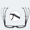 Reading Glasses Hyperopia Eyewear Elderly Eyeglasses With Case Portable Folding Retro. 