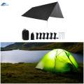 Camping Tarp with Storage Bag Rain Tarp Shelter for Hiking Travel Garden. 