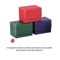 100+ Trading Card Deck Box Game Card Case Protector Red.