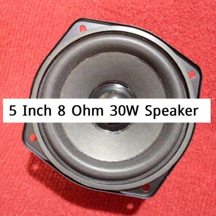 SPEAKER 5 Inch Speaker Multimedia Speaker 30W 5 Inch 8 Ohm Speaker Audio Speaker 30W For Home Theater Stereo Amplifier 30W Speakers