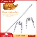 Stainless Steel Air Fryer Fork Rotating Roast Chicken Fork Grill Rotisserie Air Fryer Accessories. 