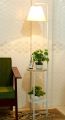 Ironic Floor Lamp with Side Table / Lamp Shade. 