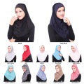 Women Muslim Hijab Islamic Jersey Turban Islamic Head Wear Hat Underscarf Hijab Full Cover Inner Muslim Cotton Hijab Cap. 
