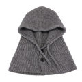 Korea Hat and Scarf Set Scarf Neck Set Balaclava Hat Women Winter Knitted Hooded Caps Wool Pullover One-Piece Neck Collar Hat. 