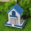 1/12 Dollhouse Miniature DIY Doll House Kits Assembly Attic Kids Xmas Gifts. 