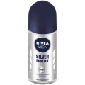 International Germany product Deodorant Roll on NIVEA MEN Silver Protect used for male - 50ml. 