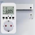 Digital Timer Outlet FR Plug Energy Saving Timer Timer Switch. 