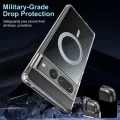 For Google Pixel 6 Pro Transparent Frosted MagSafe Phone Case. 