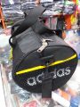 Gym Bag With Extra Chamber for shoes - Black. 