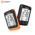 COOSPO BC107 Bike Computer Wireless GP-S Bicycle Speedometer and Odometer with ANT+ Heart Rate Monitor Cadence Sensor BT 5.0 Compatible with Strava IP67. 