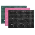 GC 11.8"x8.7" Self Healing Cutting Mat, A4 Double-Sided Adhesive Surface Rotary Cutting Mat With Gridded Measurements For Fabric Leather Cutting Quilting Modeling Project. 
