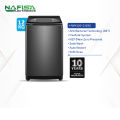 Haier 12 KG Top Loading Washing Machine/air dry/fresh air system/near zero water pressure/NZP (HWM120-316S6). 