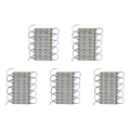 50Pcs 5050 SMD 3 LED Module LED Strip String Light Waterproof DC 12V Cool White. 