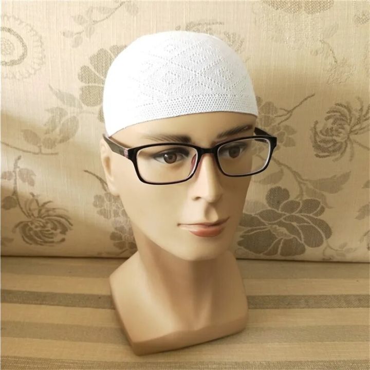 Gorro%20Beanie%20Hat%20Turkish%20Muslim%20Men%20Women%20Islamic%20Kufi%20Taqiya%20Takke%20Peci%20Skull%20Cap%20Prayer%20Saudi%20Arabia%20Black%20White%20Gray%20Knit%20-%20Image%205