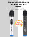 Universal Wireless Microphone Handheld Mike Professional Home Karaoke Singing Outdoor Lever Audio VHF Microphone KTV Micro Mic. 