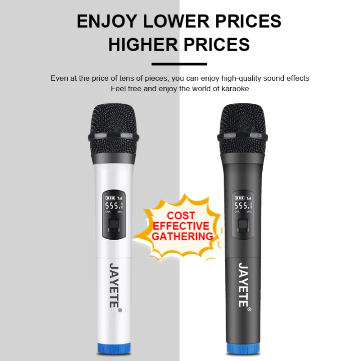 Universal%20Wireless%20Microphone%20Handheld%20Mike%20Professional%20Home%20Karaoke%20Singing%20Outdoor%20Lever%20Audio%20VHF%20Microphone%20KTV%20Micro%20Mic%20-%20Image%204