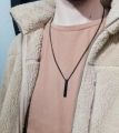 Fashion New Necklace Men Trendy Simple Stainless Steel Jewellery Gift.