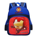 Marvel New Kids Cartoon Schoolbags For Boys Cute Captain America Spider-man Large Capacity Backpack Children's Fashion Light Bag. 