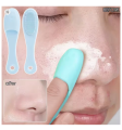 Silicone Face Cleaner Blackhead Remover Brush Cleanser Nose Pore Brush Finger Scrubber Tool Facial Skin Cleaner Massage Brush. 