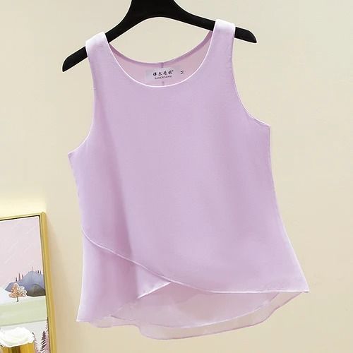 Women's%20Fashion%20RU%20Brand%20Summer%20Sleeveless%20Chiffon%20Shirt%20Tops%20Loose%20Large%20Size%20Slim%20Casual%20Women's%20Shirts%20Bottoming%20Camisole%20-%20Image%203