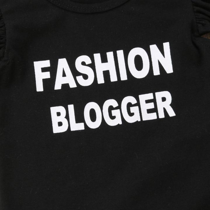 New%20Fashion%20Toddler%20Girls%20Kids%20Tops%20Letter%20Print%20T%20Shirt%20Bell%20Bottom%20Black%20White%20Pants%20Trousers%20Outfits%20Set%20Clothes%20-%20Image%207