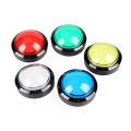 5X Arcade Buttons 60mm Dome 2.36 Inch LED Push Button with Micro-Switch for Arcade Machine Video Games Console. 