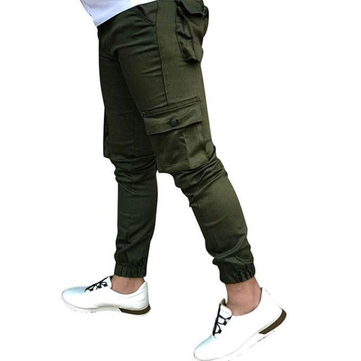 Twill%20Cargo%20Pant%20for%20Men%20-%20Olive%20-%20Image%202