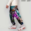 Personality Men Boy Trousers Goku Sweatpants Summer Spring Fitness Joggers High Street Anime Pants Trousers Boys Sweatpants. 
