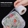 200M Transparent Wrapping Packaging Protection Film For Home Storage Organization PE Stretch Pallet 1Roll. 