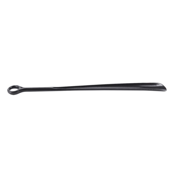 18.5inch%20Plastic%20Extra%20Long%20Handle%20Shoe%20Horn%20Shoehorn%20Flexible%20Easy%20Sturdy%20Slip%20Aid,%201x%20Black%20-%20Image%204