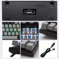 E-YOOSO Z11 RGB USB 60% Mini Mechanical Gaming Keyboard Blue Red Switch 61 Keys Wired Detachable Cable, Portable for Travel PC. 