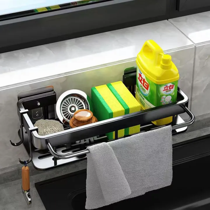 Rag%20Rack%20Kitchen%20Storage%20Rack%20Punch-Free%20Storage%20Rack%20Wall-Mounted%20Seasoning%20Rack%20Household%20Draining%20Basket%20Sink%20Artifact%20-%20Image%203