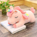 【Trick or Treat Alliance Mall】Size Unicorn Action Figure Toy Huggable Doll Doll Girl Sleeping Long Pillow Cute Bed Gir. 